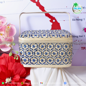 Crea juegos de regalo personalizados y elegantes con cestas de bambú bellamente elaboradas para cualquier evento - Product Image 6