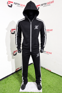 Conjunto Deportivo para Hombre, Chaqueta con Cremallera y Pantalones Deportivos, Traje para Entrenamiento Atlético, Logotipo Personalizado, Fabricante OEM - Product Image 4