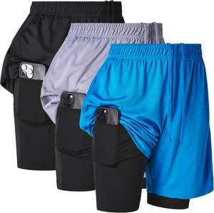 <b>Men</b> active Athletic Gym <b>Men</b> <b>Shorts</b> Workout Quick Dry Basketball <b>Shorts</b> <b>with</b> <b>Pockets</b> for Running Casual Activewear - Product Image 4