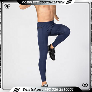 Leggings personnalisés en gros Pantalons de course Couche de base Bjj Spats - Product Image 4