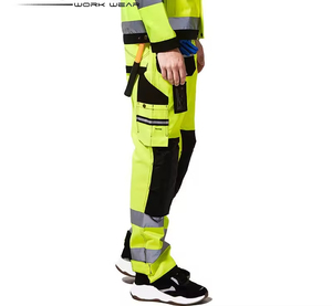 Pantalon de travail de sécurité unisexe respirant en polyester de haute qualité certifié CE pour électricien et mécanicien, modèle 2026, avec étui personnalisé - Product Image 4