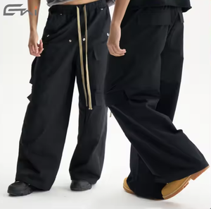 Training Flared <b>Men</b> Cargo Camouflage <b>Pants</b> Stacked Straight Leg Baggy Sweatpants Multiple Pockets Detachable Oversize <b>Camo</b> <b>Pants</b> - Product Image 4