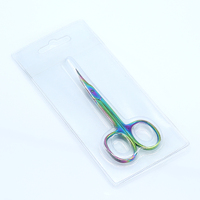 Ciseaux à ongles de beauté au design personnalisé, tranchants, droits, en acier inoxydable, vente chaude au Pakistan, pour manucure et soin des cuticules