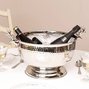 Enfriador de vino de metal más vendido, Enfriador de champán grande, cubo de hielo de cerveza y bañera de vino, bañera de bebida de alta calidad - Product Image 1
