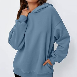 Sweatshirts à capuche surdimensionnés personnalisés Sweat à capuche surdimensionné décontracté Hip Hop Streetwear Sweat à capuche surdimensionné pour les femmes - Product Image 2