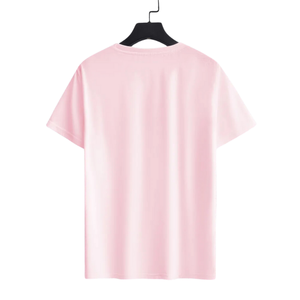 เสื้อครอปสำหรับผู้หญิงเสื้อยืดพิมพ์ลายผ้าฝ้าย100% เสื้อยืดฟิตเนสแขนสั้นเรียบใส่สบายใส่วิ่งได้ทั้งสองเพศ - Product Image 6