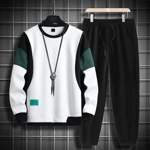 2026 Premium Quality Men's <b>Oversize</b> Pullover Tracksuit in <b>Black</b> for Spring & Autumn Sporting Running <b>Hoodies</b> & Sweatshirts - Product Image 3