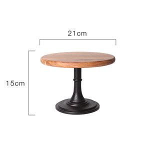 Venta al por mayor rústico soporte de pastel de madera encanto natural para exhibiciones elegantes para cada ocasión - Product Image 4
