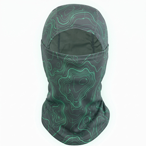 Pasamontañas de poliéster 100% personalizado con una abertura, para deportes al aire libre, ciclismo, esquí, con estampado digital, máscara facial completa, gorro para esquí - Product Image 6