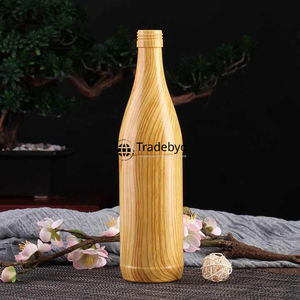 Botella de agua de madera ligera para bebidas frías y calientes Regalo perfecto Accesorio de viaje ecológico Tradebyd a prueba de fugas - Product Image 3