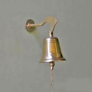 Ferme Style campagnard cloche suspendue Titanic bateau mur cloche suspendu article noël vacances décor à la maison jardin montage mural cloches - Product Image 5