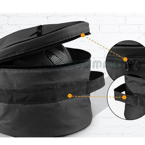 Sac de casque équestre avec poignées robustes Fermetures à glissière durables Couche intérieure résistante aux rayures Forme compacte adaptée aux voyages à vendre - Product Image 2