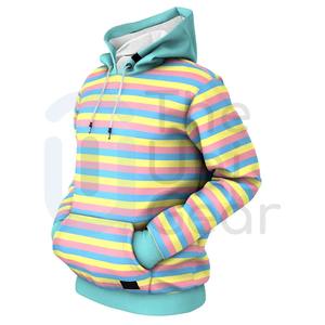 Sudadera con capucha transpirable de invierno para hombre, ropa deportiva informal de poliéster/algodón estampada de alta calidad, venta al por mayor para niños - Product Image 1