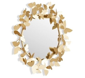 Espejo elegante de excelente calidad para sala de estar, espejo de pared decorativo, espejo de pared de Metal para el hogar, diseñador atractivo hecho a mano - Product Image 1