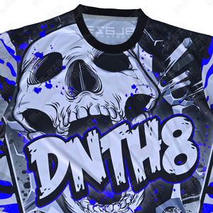 T-shirt de sublimation de coupe ajustée en polyester sur mesure/T-shirts de sublimation en polyester de coton T-shirts pour hommes - Product Image 3