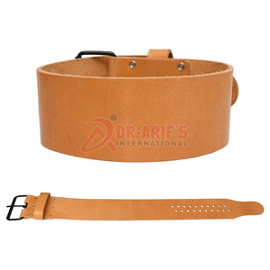 Ceinture de soutien lombaire en cuir avec boucle de fermeture pour l'entraînement musculaire et la musculation unisexe, réglable - Product Image 2