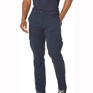 Pantalones Cargo para exteriores, pantalones Cargo para jóvenes, informales, de cintura media, ajustados, lavados, pantalones Cargo, pantalones con bolsillos, Jogger, ropa de negocios para hombres - Product Image 4