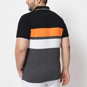 Offre Spéciale 100% coton pour hommes pour T-shirts polo Vêtements de couleur unie sur mesure fabriqués avec de bons matériaux T-shirts polo pour hommes - Product Image 3