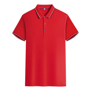 เสื้อโปโลผู้ชายผ้าฝ้าย100% ขนาดใหญ่ลายสก๊อตโลโก้ออกแบบได้ตามต้องการ - Product Image 4