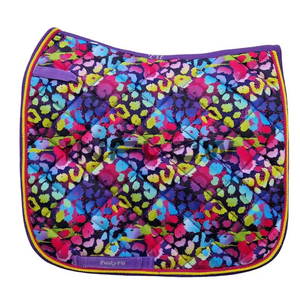 Almohadilla para SILLÍN de caballo 2024, almohadilla para SILLÍN de caballo de Color sólido personalizada, almohadilla para SILLÍN cómoda con purpurina Para Caballo, servicio OEM - Product Image 2