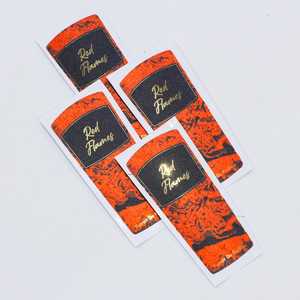 Étiquettes de parfum en PVC métallisé chromé doré de qualité supérieure autocollant shampooing personnalisable réutilisable durable étanche et écologique - Product Image 3