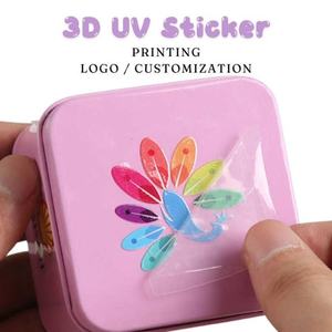 Adhesivo de claridad Premium resistente a la temperatura, selecciones de patrones múltiples, pegatinas de transferencia UV de copa de vidrio - Product Image 2