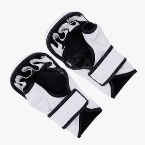 High Quality Leather Shooting <b>Gloves</b> with Customized Logo Moisture Wicking & <b>Lace</b>-Up Closure for Training & Competition - Product Image 6