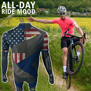 Ropa Deportiva, Uniforme de Ciclismo 100% Poliéster, Uniforme de Ciclismo Personalizado, Jersey de Ciclismo Más Vendido - Product Image 2
