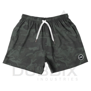 Pantalones cortos deportivos para hombre 100% poliéster patrón personalizado Color Logo nombre 3D arte - Product Image 1