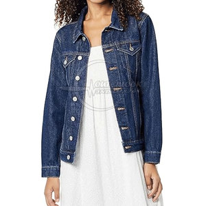 Nouveauté veste en jean pour femmes vente en gros de vêtements de ville veste en jean d'hiver pour femmes à bas prix - Product Image 1