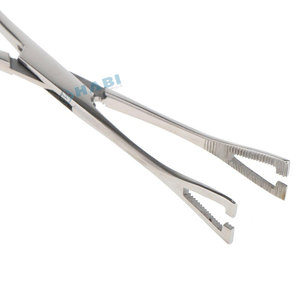 Pince Pennington pince droite en acier inoxydable pour piercing corporel pince éponge fendue outils pour piercing de bijoux de ventre - Product Image 6