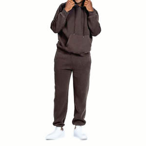 Training tracksuit set with stretch fabric and custom team logo options available from sportswear factory - Product Image 3
