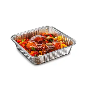 cast aluminium cookware Hot Sales Disposable Household Food Grade Aluminum Foil Pans Containers