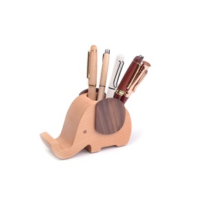 Artículos de Mesa para el hogar, tarjetero de madera para oficina, caja de almacenamiento de lápices multifuncional, nuevo diseño, caja de artículos de mesa de alta calidad - Product Image 6