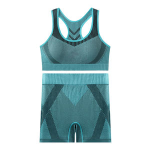 Sujetador Deportivo Personalizado de Moda, Nuevo y Popular, Sin Costuras, Transpirable, Absorbente de Sudor, Ecológico, con Soporte Medio - Product Image 6