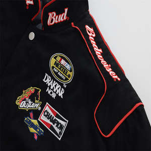 Veste de moto unisexe en cuir Cordura et polyester mélangé, respirante, de haute qualité, 500g, teinte unie, avec logo personnalisé - Product Image 4