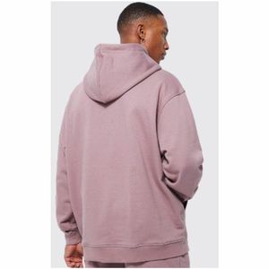 Survêtements de sport à capuche pour hommes de haute qualité respirant 100% coton motif solide imprimé en gros pas cher pour le jogging - Product Image 6