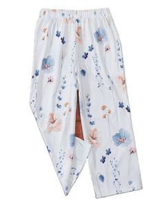 Imprimés floraux taille moyenne pantalon décontracté pour femmes de grande taille coton confortable respirant pour les vêtements d'hiver de tous les jours - Product Image 2