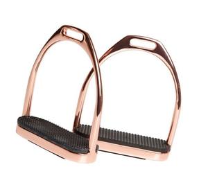 Estribos para montar a caballo, banda ancha ajustable de acero inoxidable 304, ligero, ecuestre, reutilizable, garantía de por vida - Product Image 5