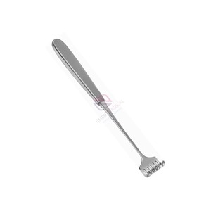 Rétracteur VOLKMANN en acier inoxydable de 8,78 pouces, design à 6 branches à bout arrondi, instrument chirurgical cutané Senn Muller pour usage professionnel - Product Image 2