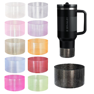 Funda Protectora de Silicona con Purpurina para Botella de Agua - Protector de Base para Vasos Térmicos Stanley Hydro Flask - Product Image 1