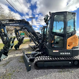 Nueva Miniexcavadora Hyundai HX40A Original de Corea con Motor Yanmar, Bomba Kawasaki, Certificación CE/EPA y Cucharón de 0.21m - Product Image 1