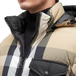 Chaqueta Cortavientos Acolchada de Alta Calidad con Logotipo Personalizado OEM, Chaqueta Acolchada de Invierno Cálida para Hombre, Estilo Urbano Y2k - Product Image 5