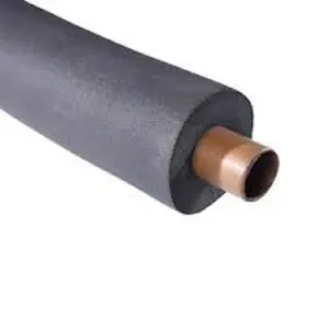 Customized length 99.9% pure 1/4 +3/8 size insulated copper tubes with nuts and wires for air conditioners in low prices