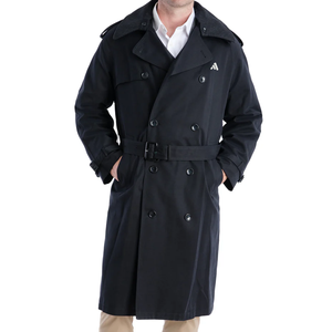 Nuevo Abrigo de Gabardina Personalizado para Hombre, Abrigo de Lana Informal, Abrigo Largo de Lana de Moda para Invierno, Abrigos de Gabardina de Lana para Hombre - Product Image 1