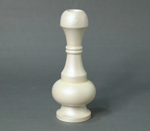 เชิงเทียนไม้ทำด้วยมือสีแดงไม้มะม่วง - Product Image 5