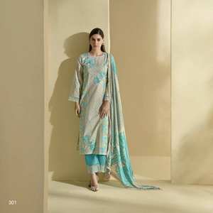 Kimora Sohni Trendy Digital Printed Lawn Cotton Salwar Kameez Ropa india y pakistaní para ocasiones de fiesta - Product Image 4