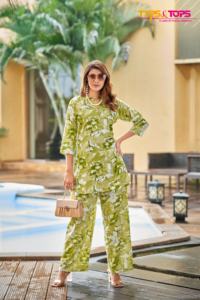 ชุดเสื้อผ้านุ่มพิมพ์ลายเรยอนเนื้อเรียบสไตล์เก๋ไก๋ใส่สบายเนื้อเนียนเหมาะสำหรับผู้หญิงอินเดียและปากีสถาน - Product Image 4