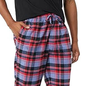 Pantalones de Franela para Hombre, Corte Regular, a la Moda, con Logotipo Personalizado, de Alta Calidad, Pierna Ancha, Cintura Alta, Servicio OEM - Product Image 6