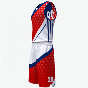 Uniforme de basket-ball fabriqué au Pakistan Design personnalisé maillot d'équipe à manches courtes pour hommes à vendre - Product Image 4